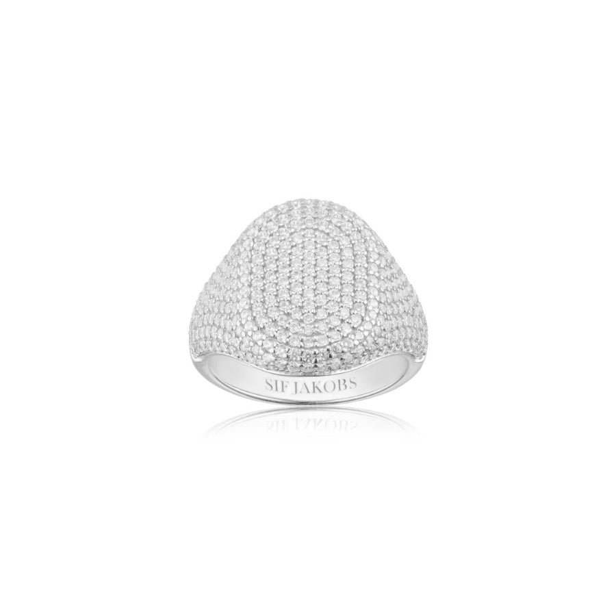 Capizzi Ring silver by Sif Jakobs at Hickox