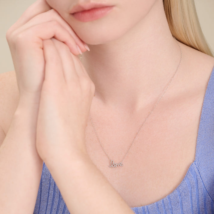 Love Necklace Silver