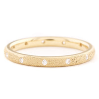 Stardust Band with Diamonds