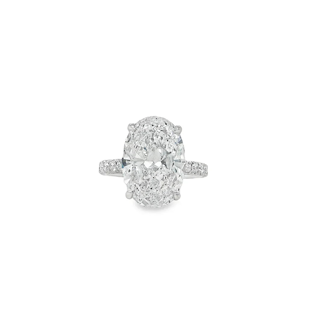 Custom Princess Cut Diamond Solitaire  Ring- set in yellow Gold 