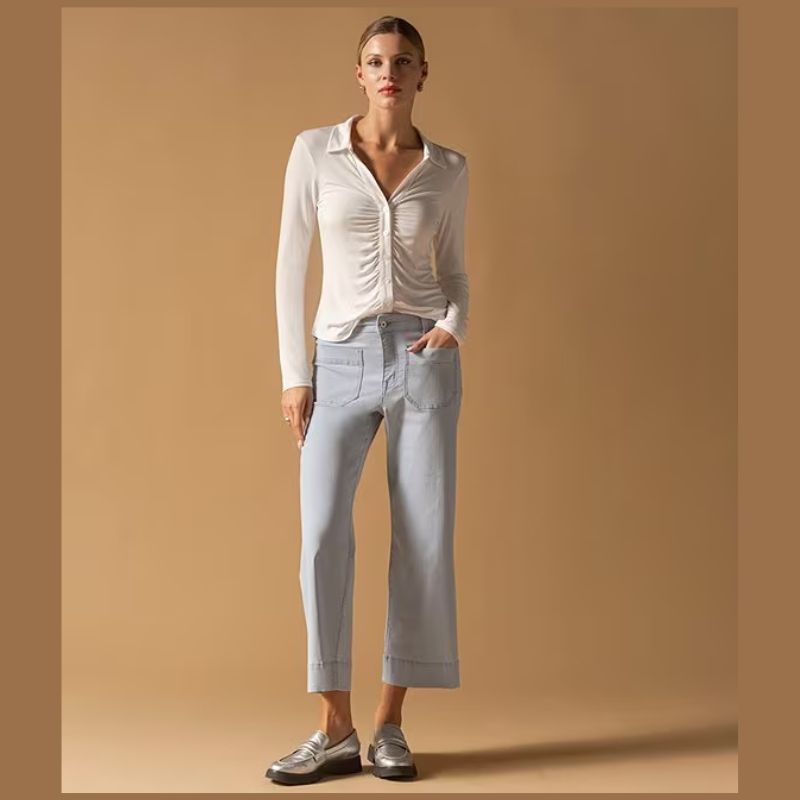 The Marine Denim cropped Pant By Sanctuary Clothing 