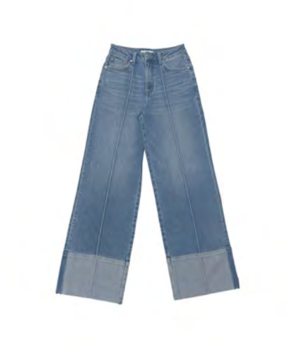 HIgh Rise Wide Leg Jeans