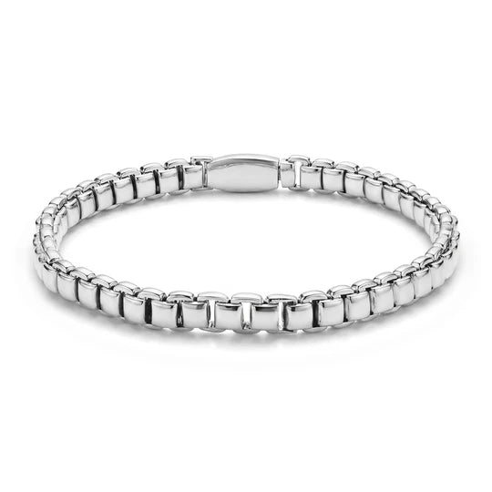 Classic Link Bracelet in White