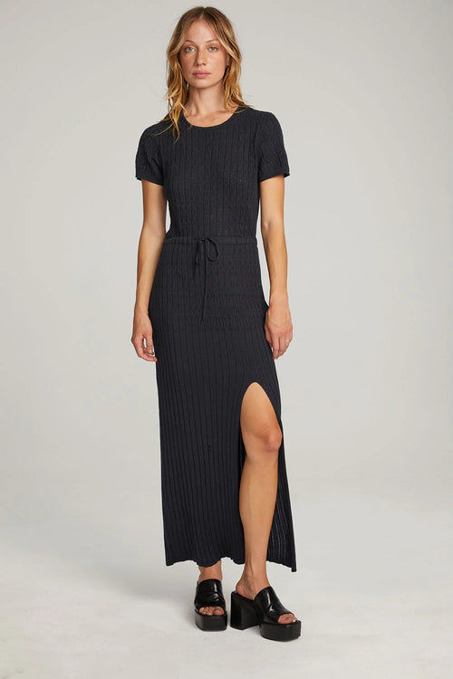 Durango Maxi Dress in licorice by Chaser at Hickox 