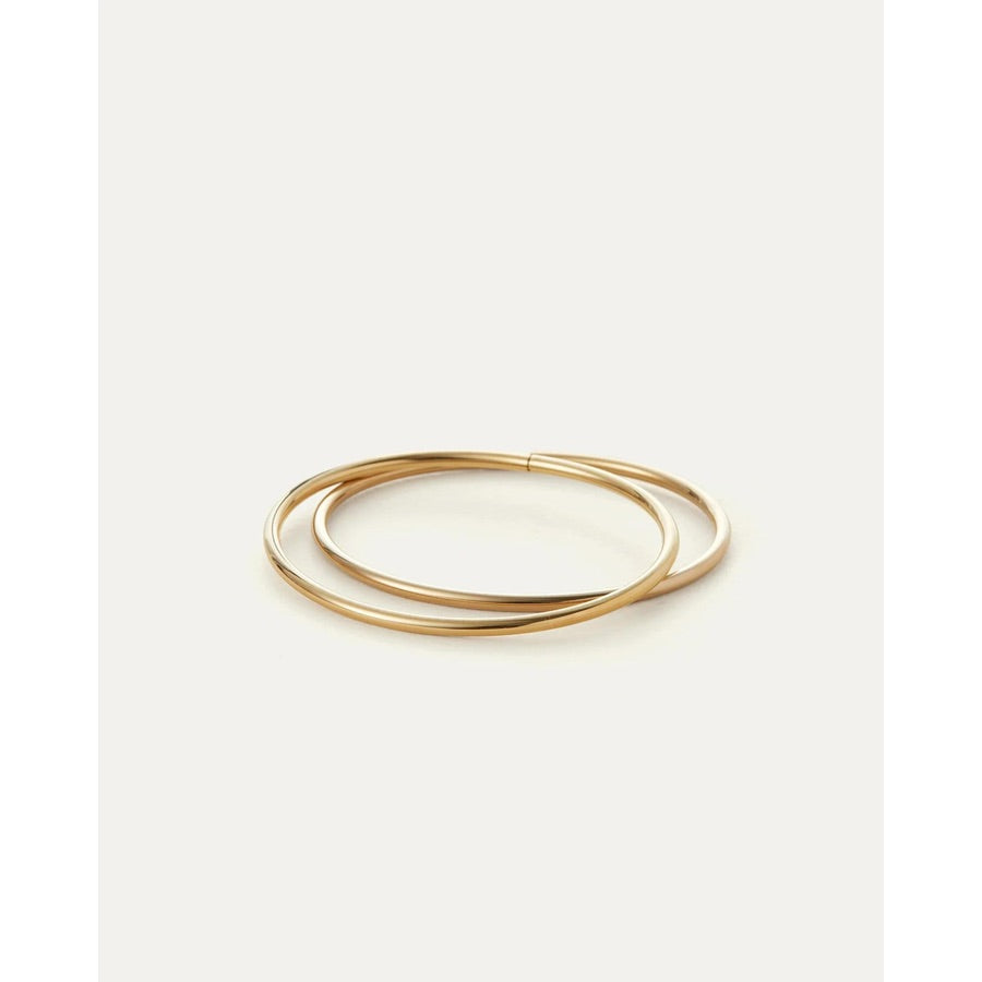 Dane Bangles set of two in gold by Jenny Bird at Hickox 