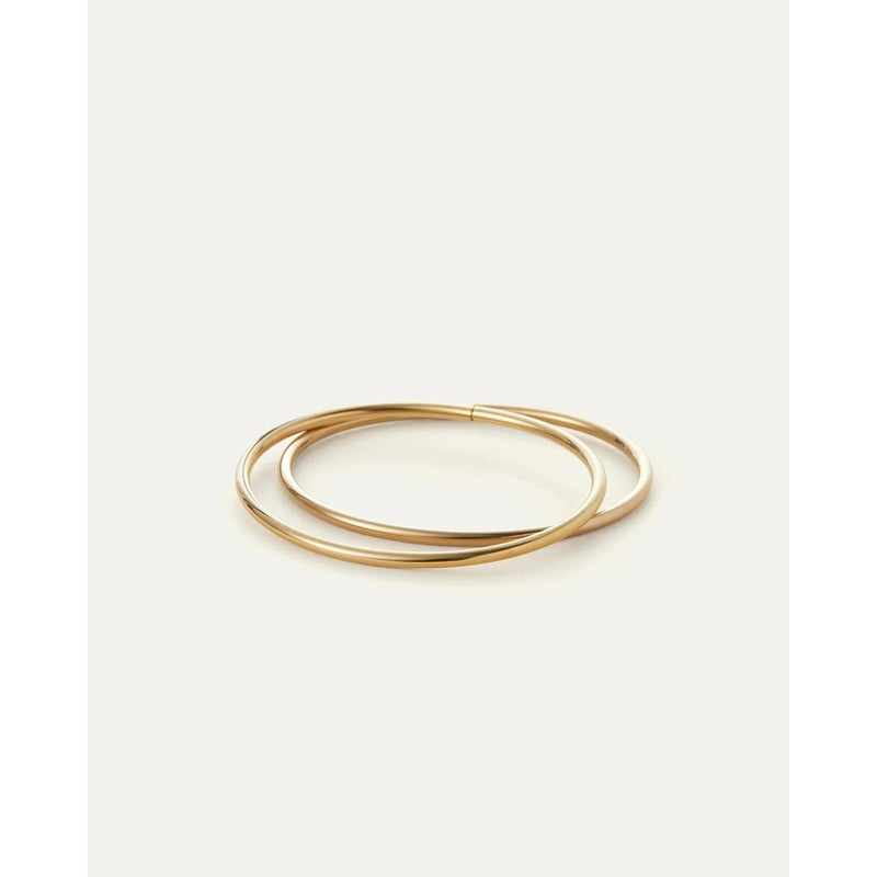 Dane Bangles set of two in gold by Jenny Bird at Hickox 