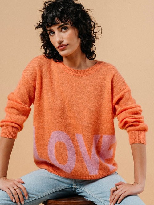 Madona Love sweater orange 