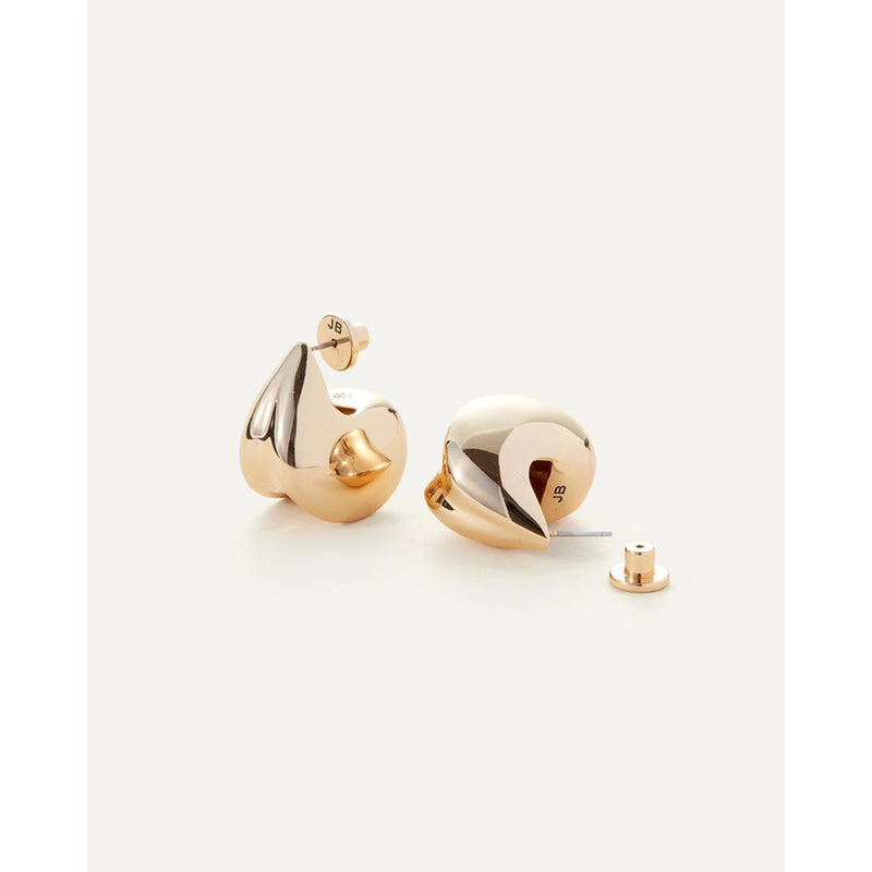 Nouveaux Puff Earrings gold by Jenny Bird