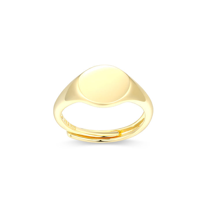 Classic signet pinky ring
