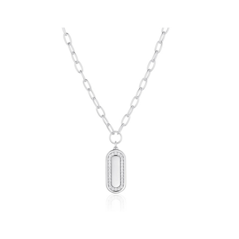 Capizzi Grande Necklace in Sterling silver by Sif Jakobs at Hickox
