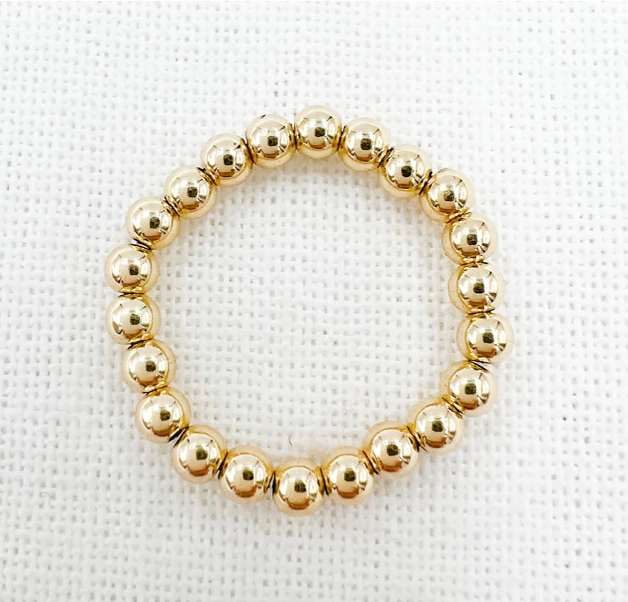 Beaded Ball stacking rings