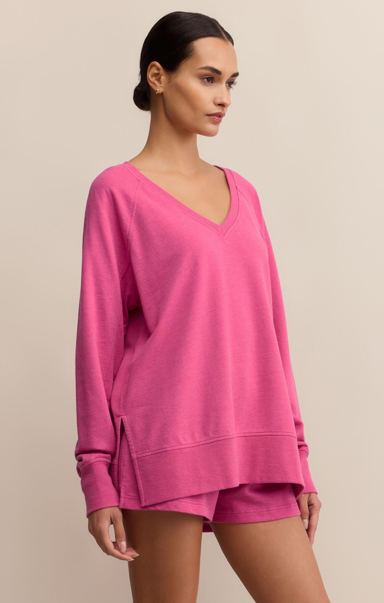 Weekender V-Neck Island pink