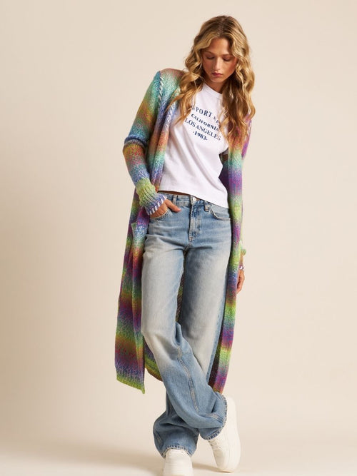 Angel Long Duster open front  Cardigan by John + Jenn  at Hickox Jewelers & Lifestyle 