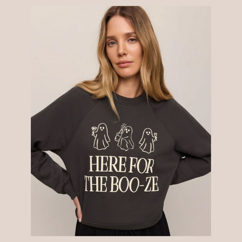 Booze Graphic Sweatshirt
