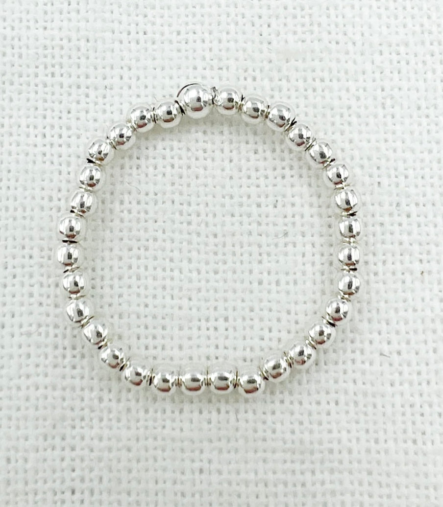 Beaded Ball stacking rings