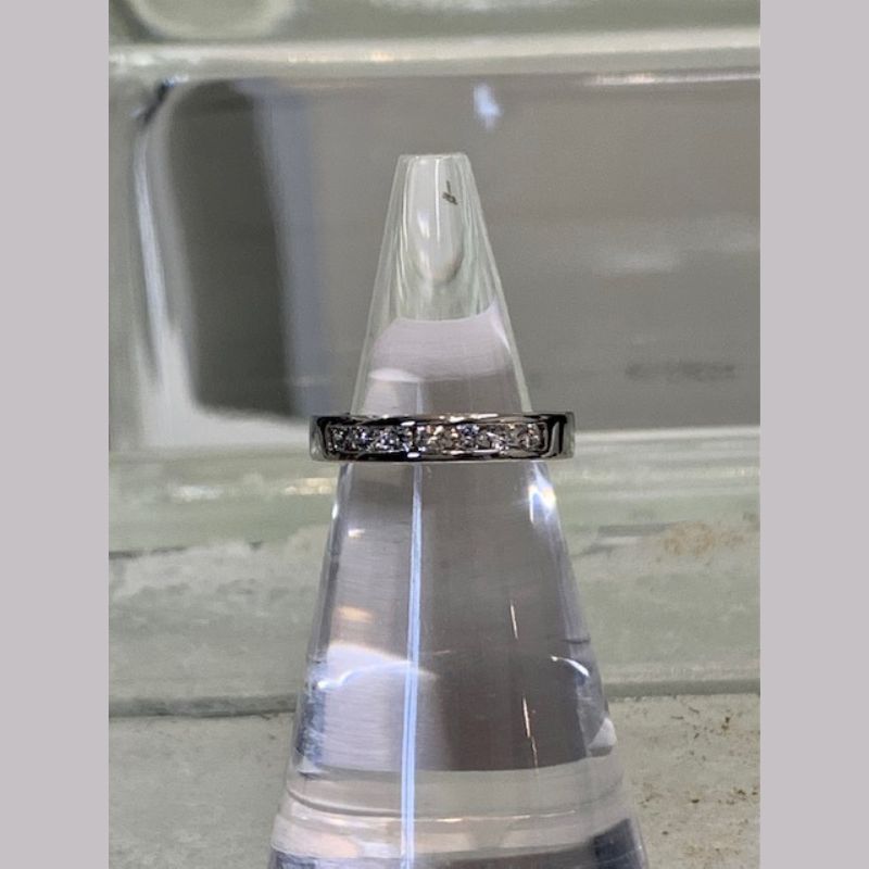 Channel set Diamond Ring
