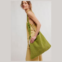 Coastal Crush Straw Tote