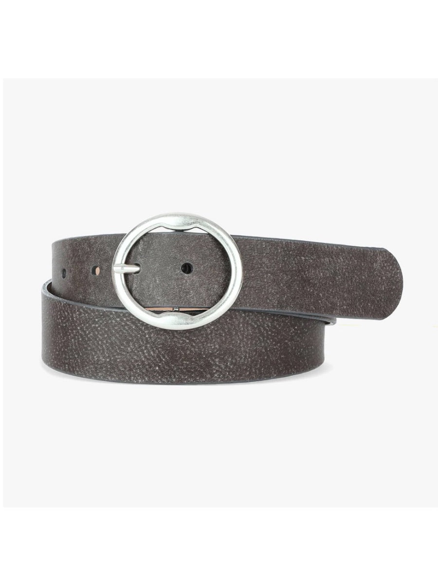 Fifer Belt in bark stagecoach by Brave Leather at Hickox.