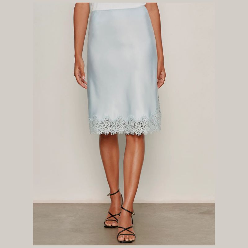 Effortless Lace Slip Skirt