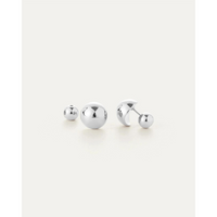 Aurora studs silver