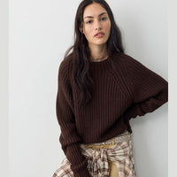 Low Tide Crew Neck Knit Pullover