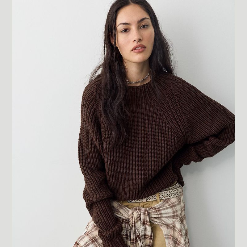 Low Tide Crew Neck Knit Pullover