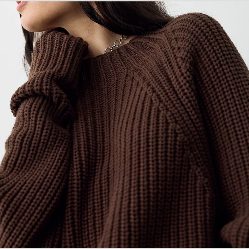 Low Tide Crew Neck Knit Pullover