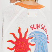 Giulia Embroidered  Tee