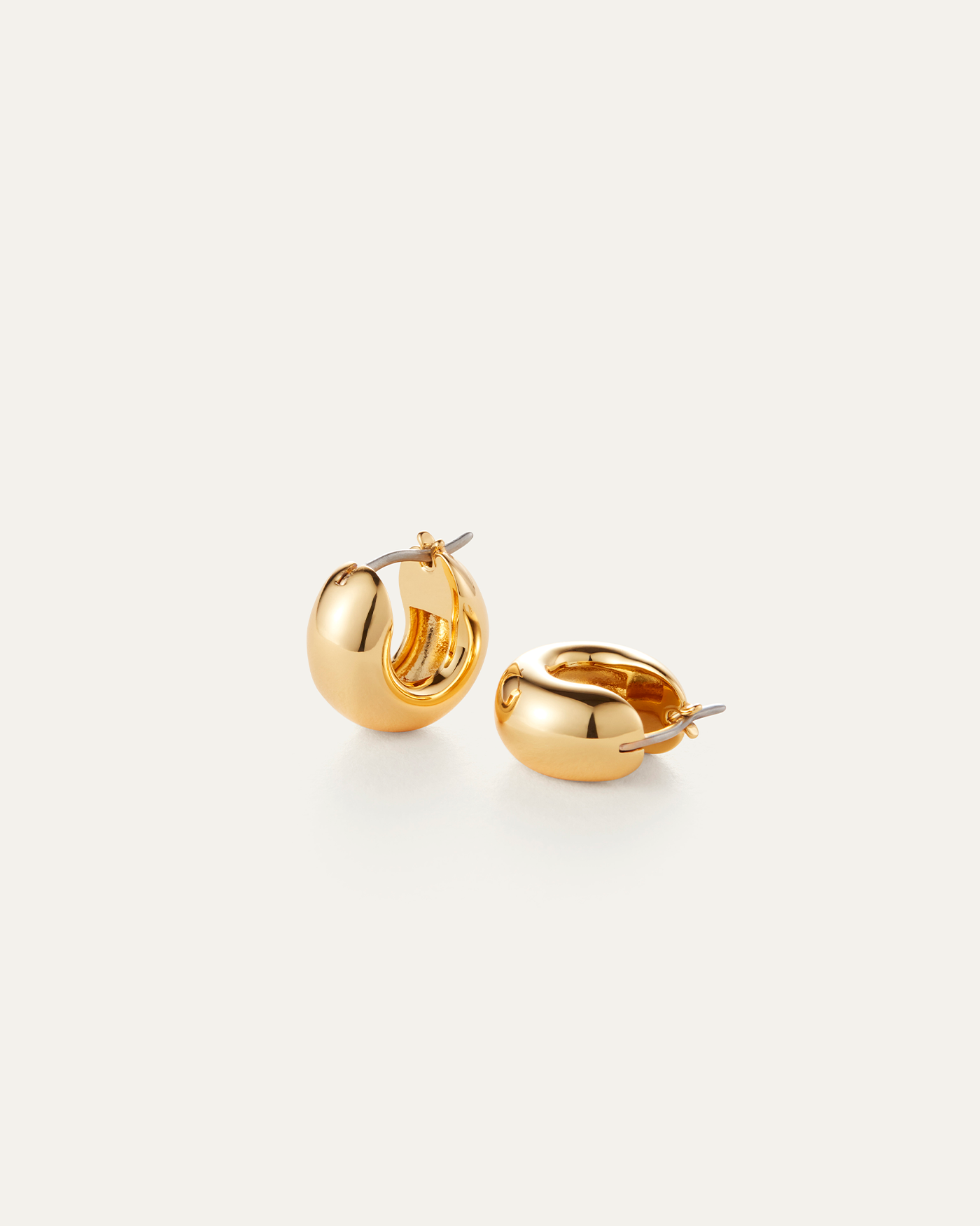 Mini Tome Hoop Earrings