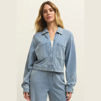 Heritage Knit Denim Jacket