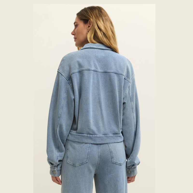 Heritage Knit Denim Jacket