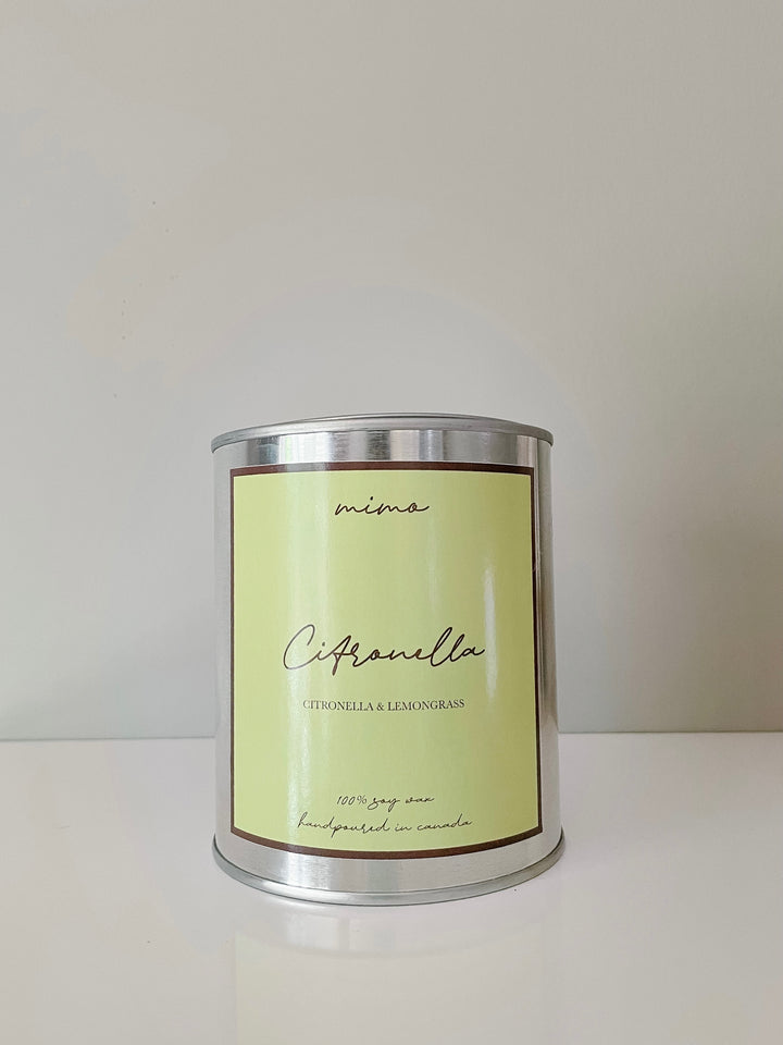 Citronella & Lemongrass Candle 32 oz