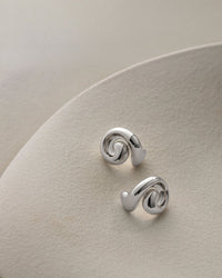 Small Silver Gio Earrings