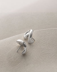 Small Silver Gio Earrings