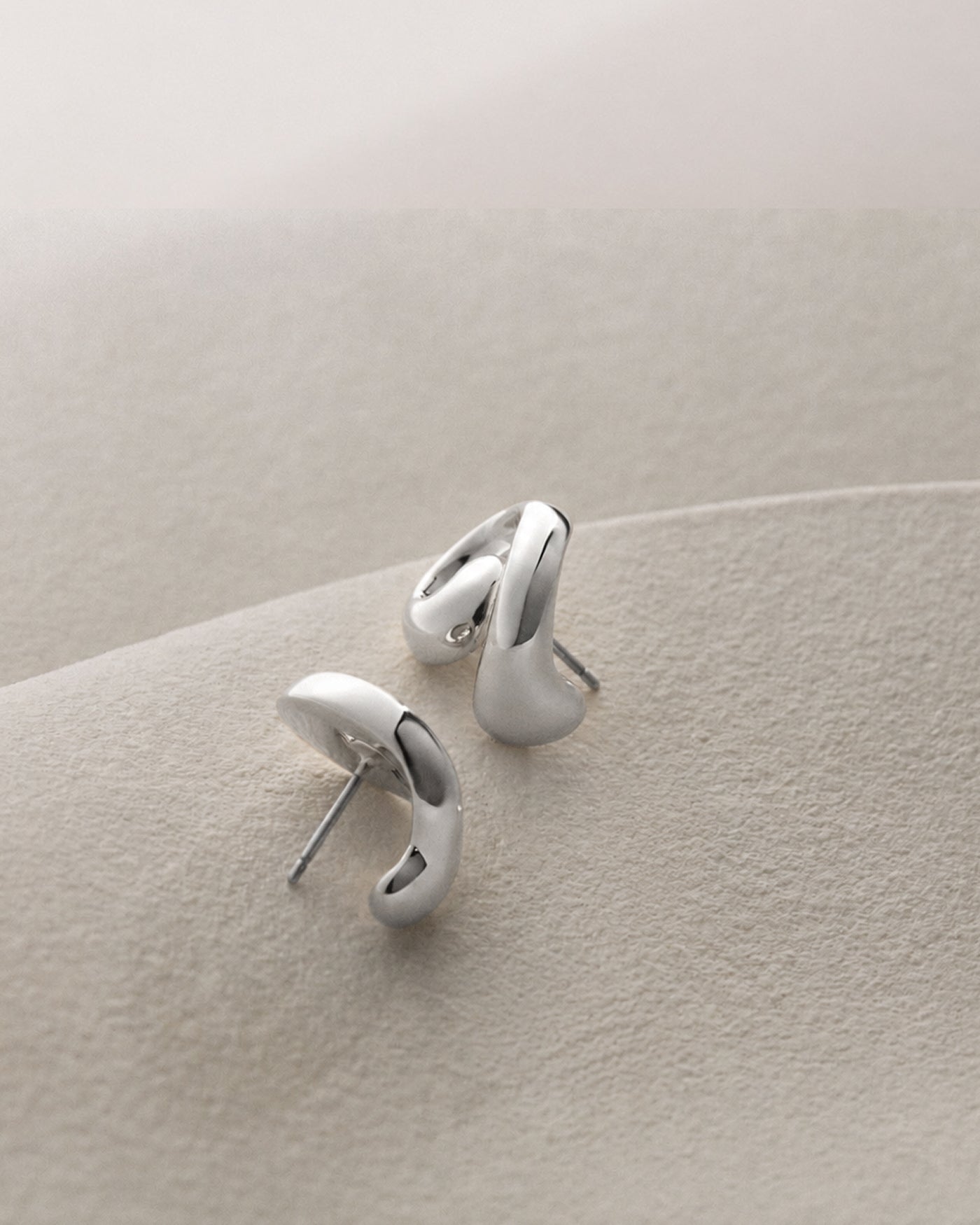 Small Silver Gio Earrings