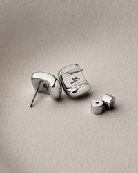 Mini Tate Earrings Silver