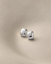 Mini Tate Earrings Silver