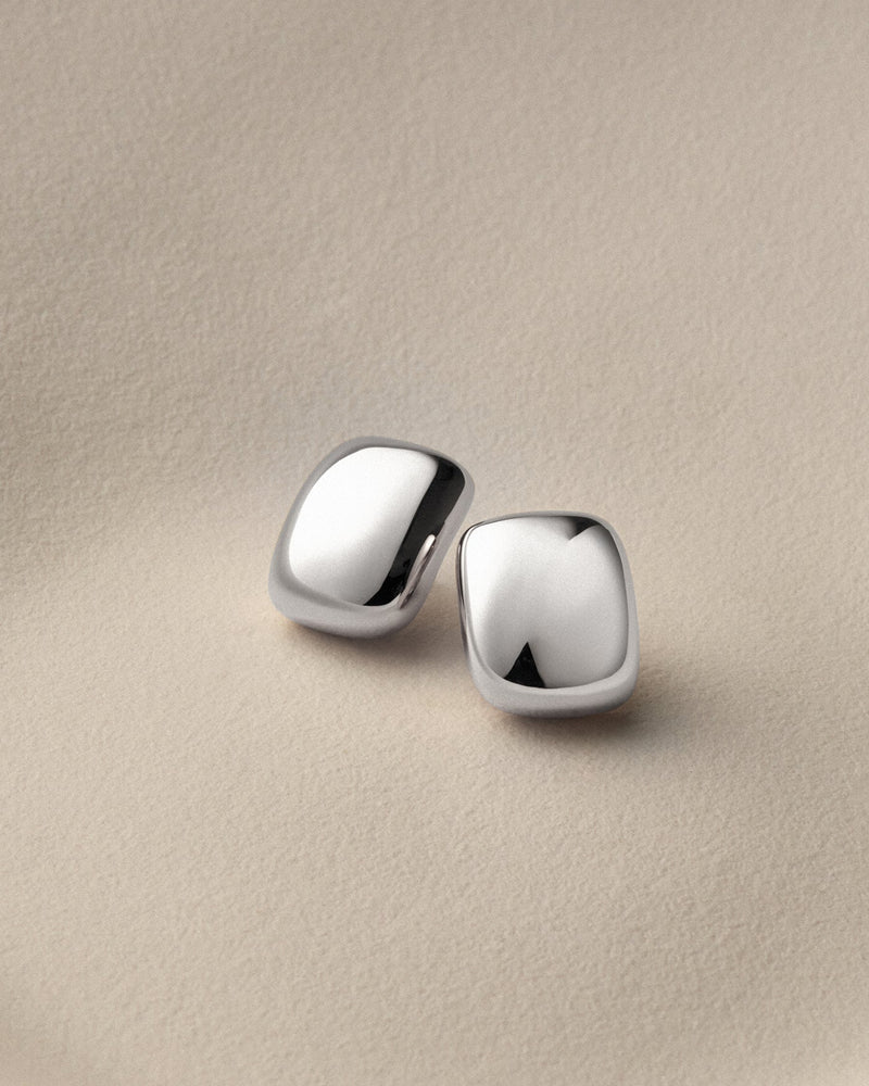 Small Tate Earring Silver