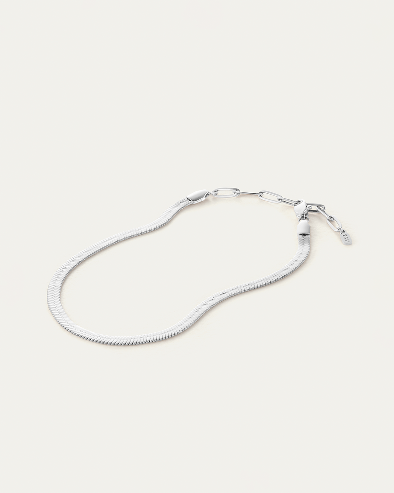 Zeina Anklet Silver