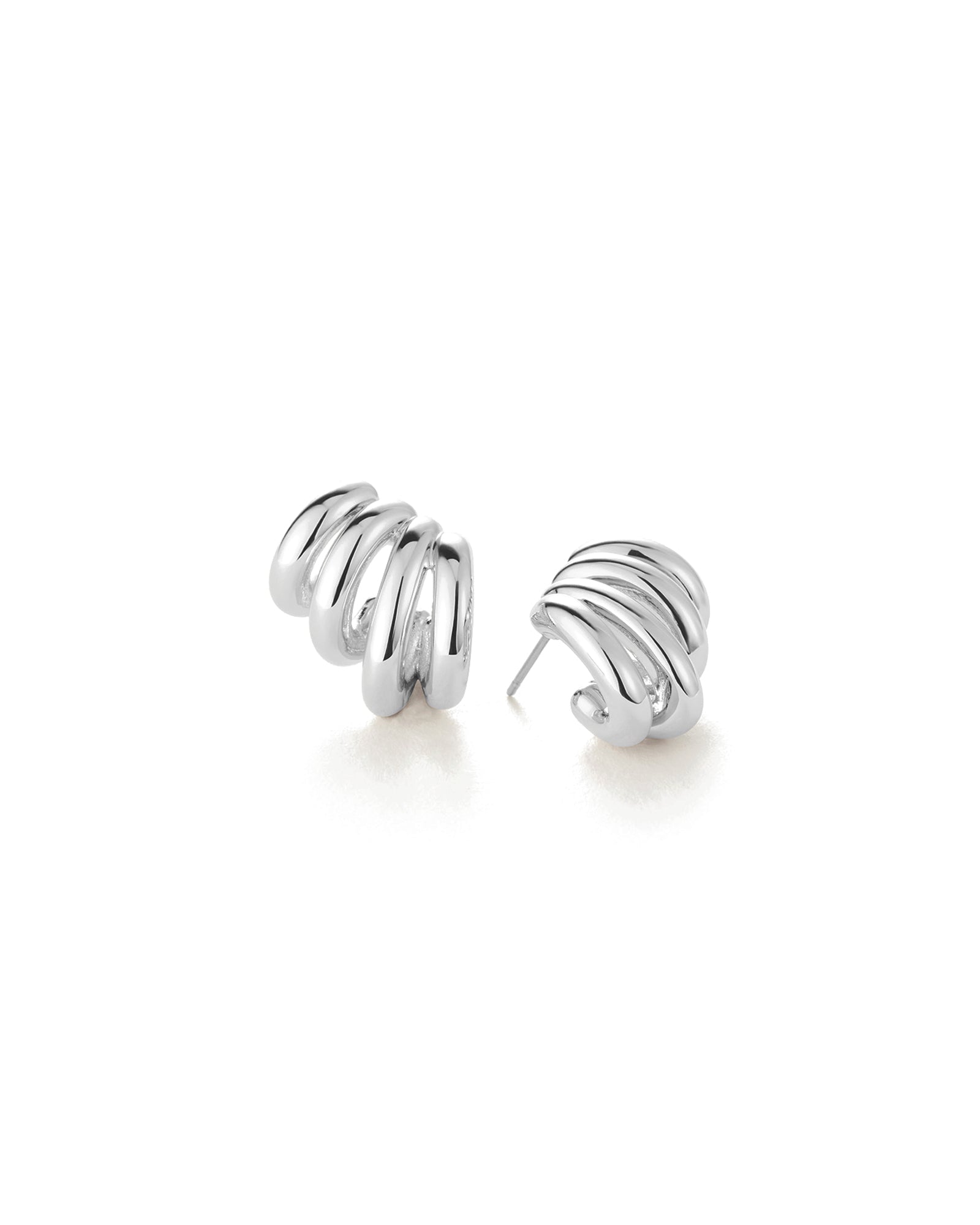 Monroe  Silver Earrings
