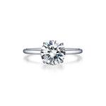 Classic and Timeless 2CTW Round Solitire Ring Lafonne 