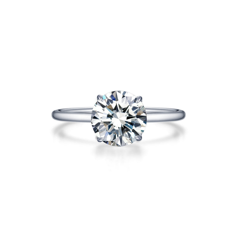 Classic and Timeless 2CTW Round Solitire Ring Lafonne 