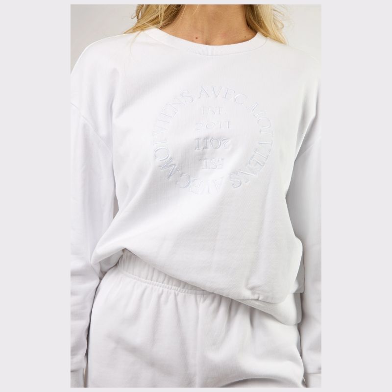 The Lakeside Crew Sweater and Short Set