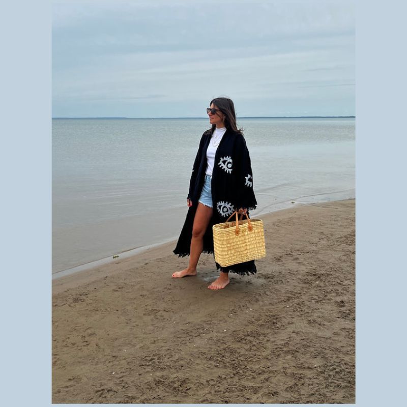 Mykonos Robe- Black
