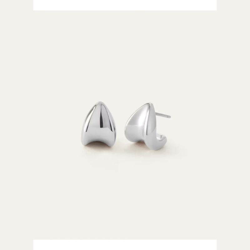 Mini Paige Puffs-Silver