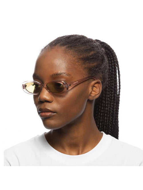 Out of Love in Rosewater - le Specs Sumglasses  on Model 