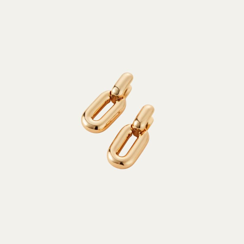 Puffy Detachable Link Earrings