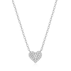Pave Heart Necklace
