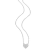Pave Heart Necklace