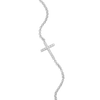 Cross Pendant Bolo Bracele